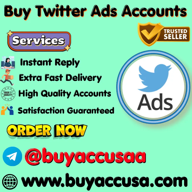 Buy Twitter Ads Accounts